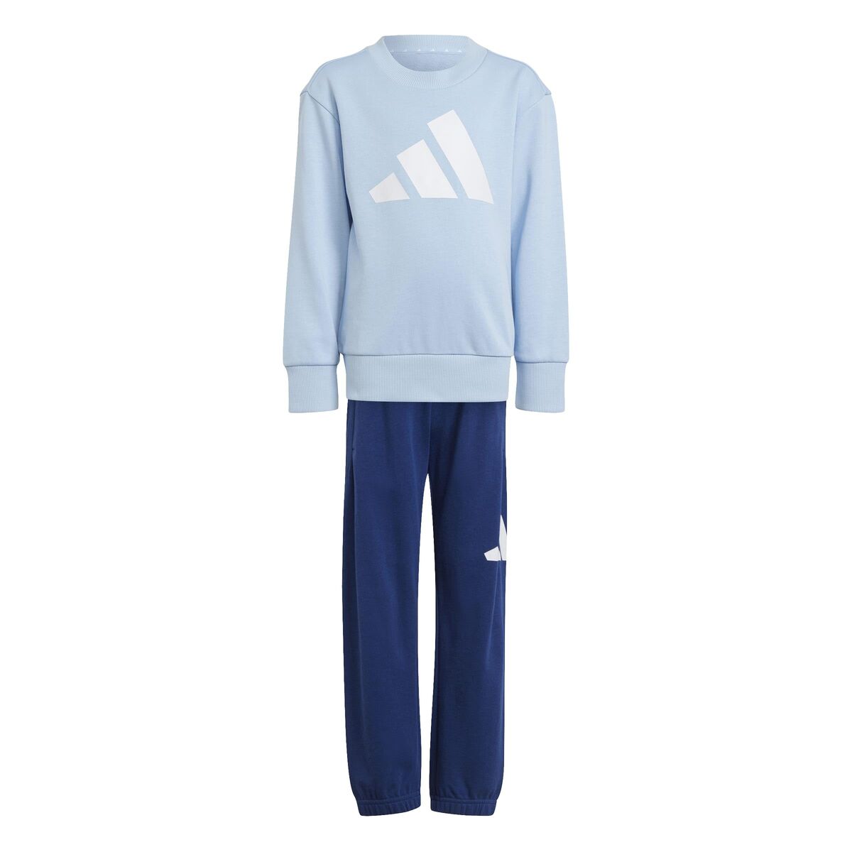Παιδική Αθλητική Φόρμα Adidas Lk Big Logo French Terry Jog Μπλε