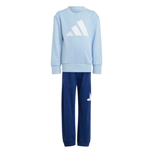 Παιδική Αθλητική Φόρμα Adidas Lk Big Logo French Terry Jog Μπλε