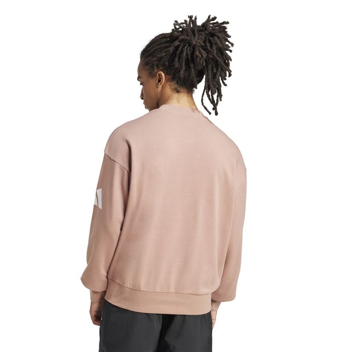 Ανδρικό Φούτερ χωρίς Κουκούλα Adidas Swt French Terry Ροζ