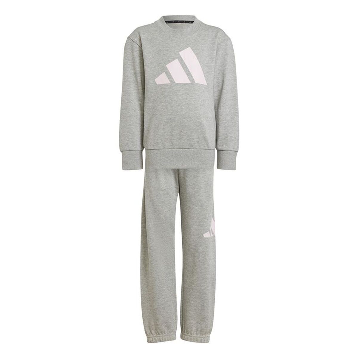 Παιδική Αθλητική Φόρμα Adidas Lk Bl French Terry Jog Γκρι