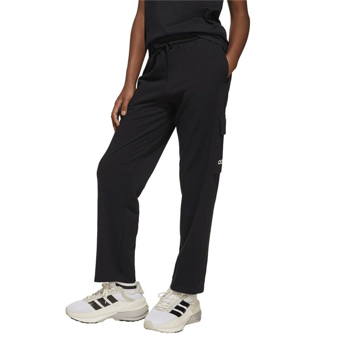 Παιδικά Αθλητικά Παντελόνια Adidas Jg Lin French Terry Μαύρο