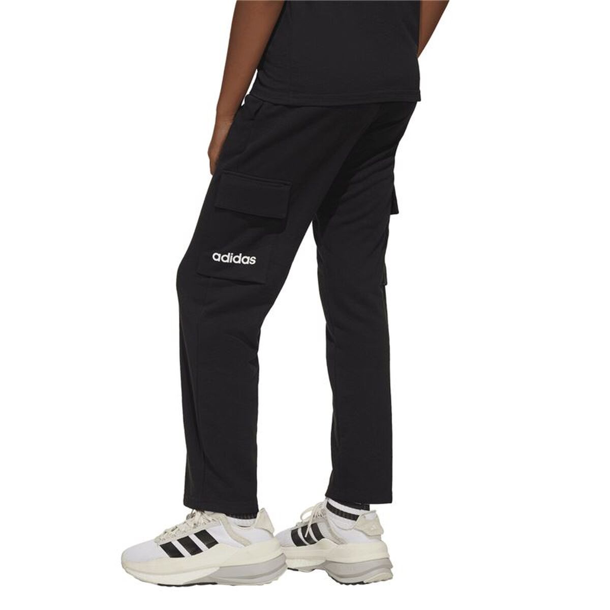 Παιδικά Αθλητικά Παντελόνια Adidas Jg Lin French Terry Μαύρο