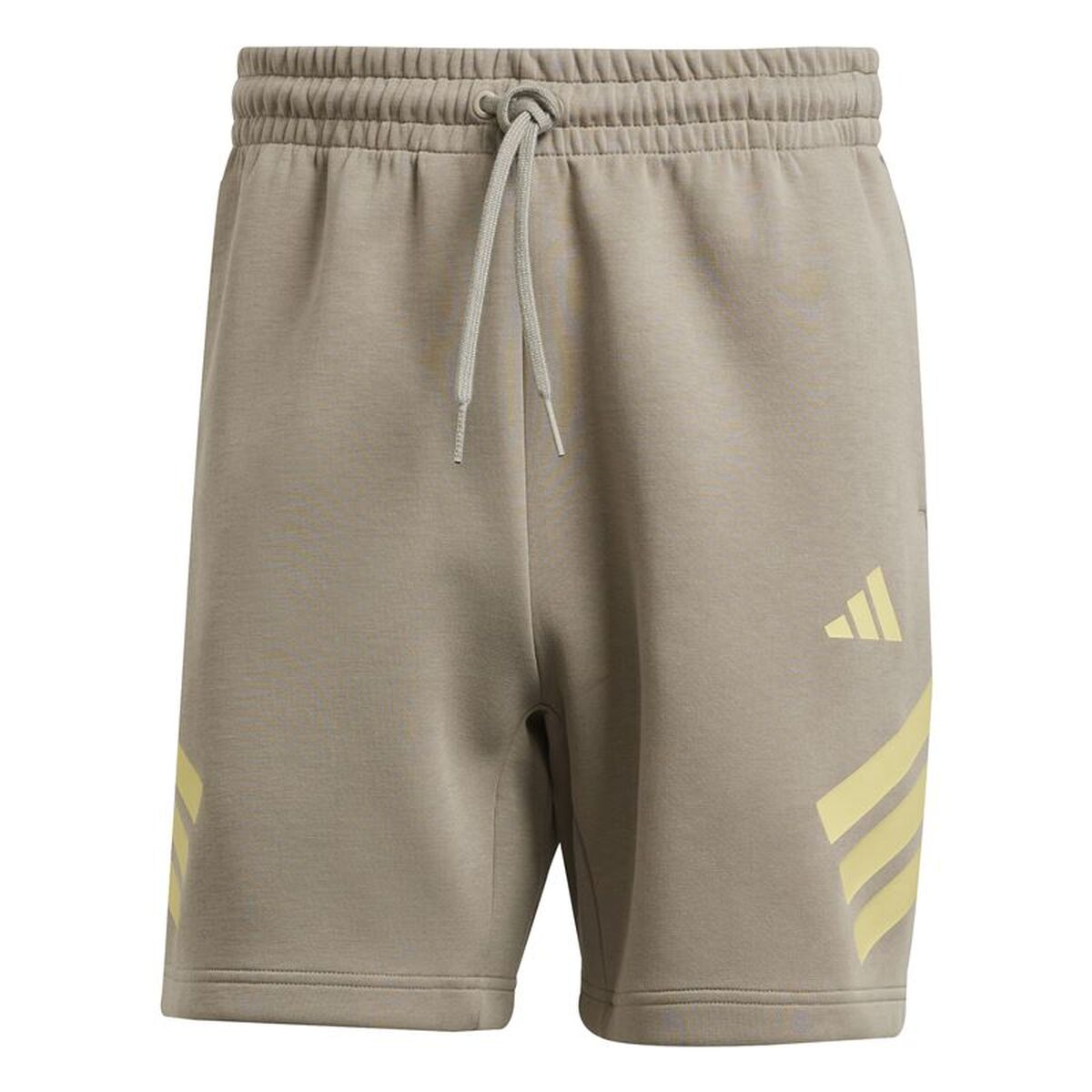 Ανδρικά Αθλητικά Σορτς Adidas Future Icons 3Bandas Λευκό Φυσικό