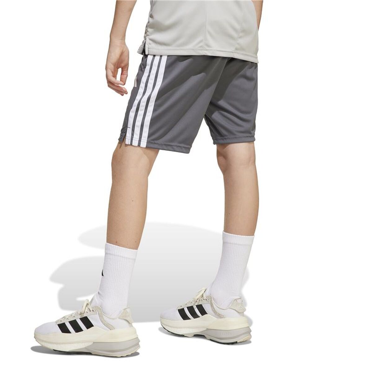 Αθλητικά Σορτς για Παιδιά Adidas Tr-Es 3Bandas Sh Σκούρο γκρίζο