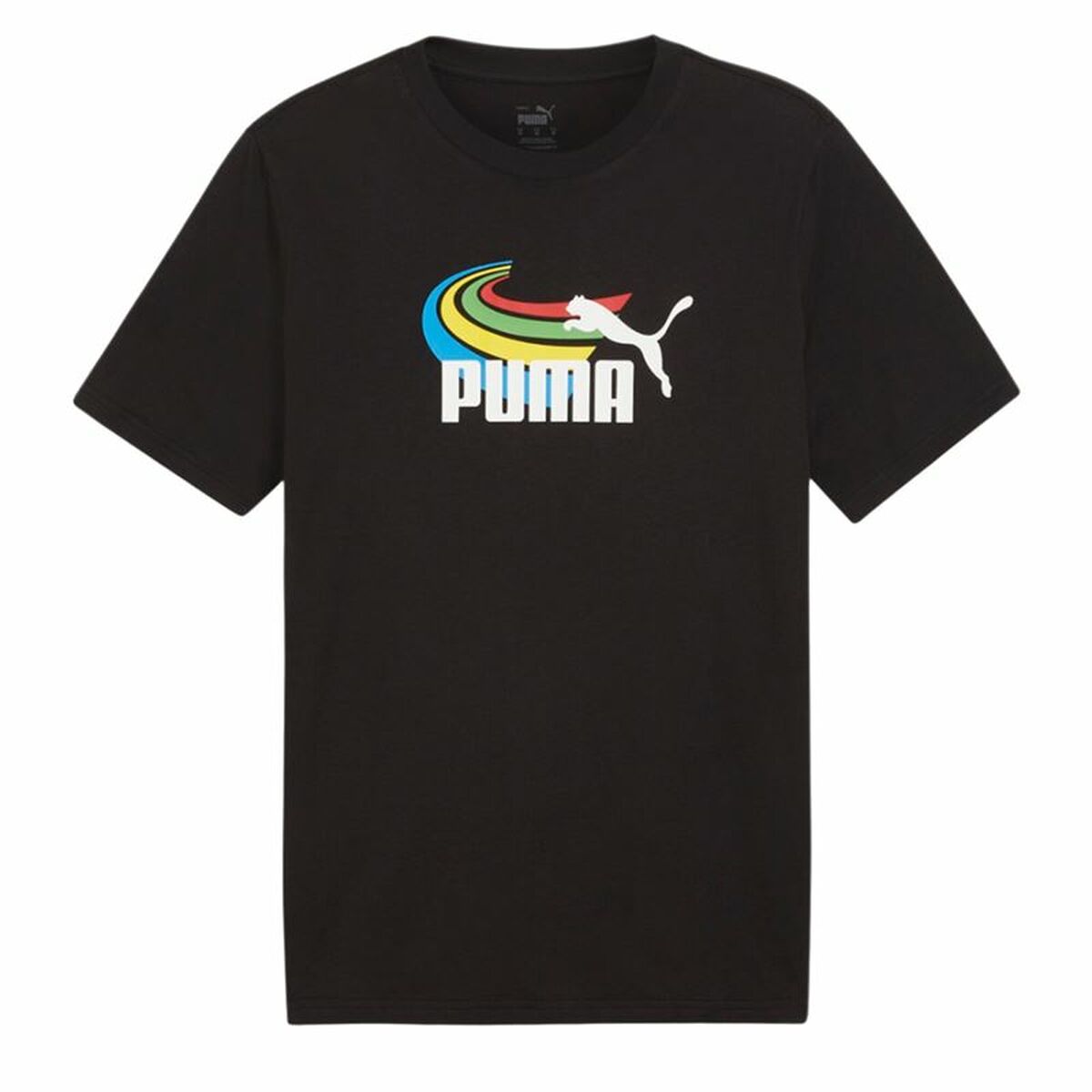Ανδρική Μπλούζα με Κοντό Μανίκι Puma GRAPHICS Summer Μαύρο