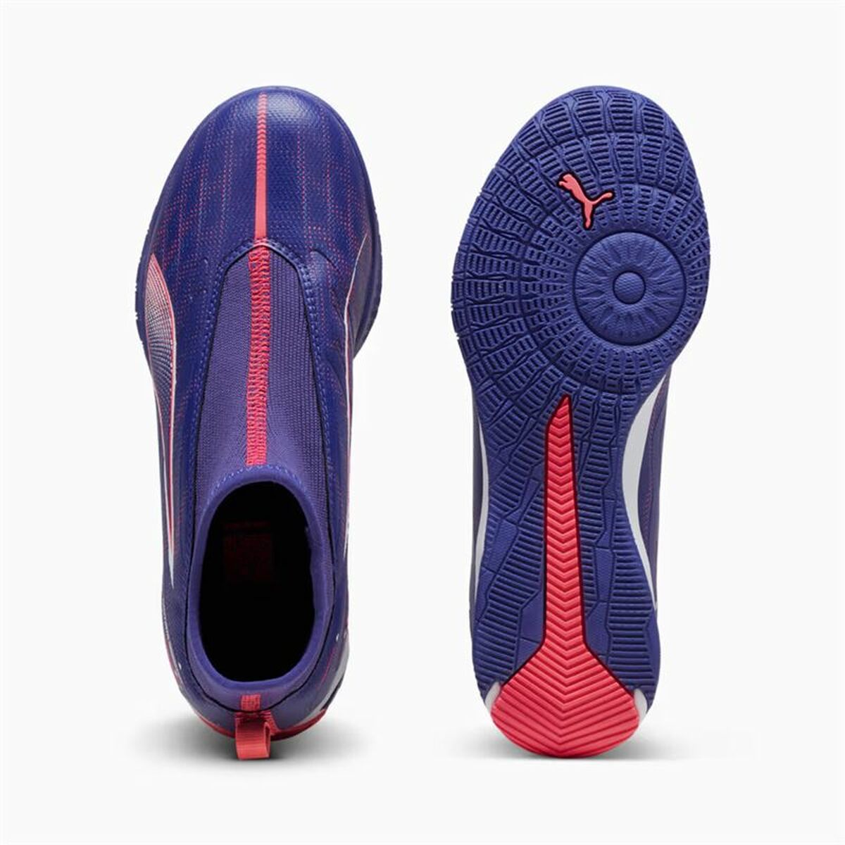 Παπούτσια Ποδοσφαίρου Σάλας για Παιδιά Puma Ultra 5 Match+ Ll It + Mid Μωβ