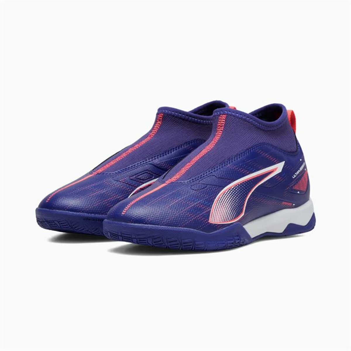 Παπούτσια Ποδοσφαίρου Σάλας για Παιδιά Puma Ultra 5 Match+ Ll It + Mid Μωβ