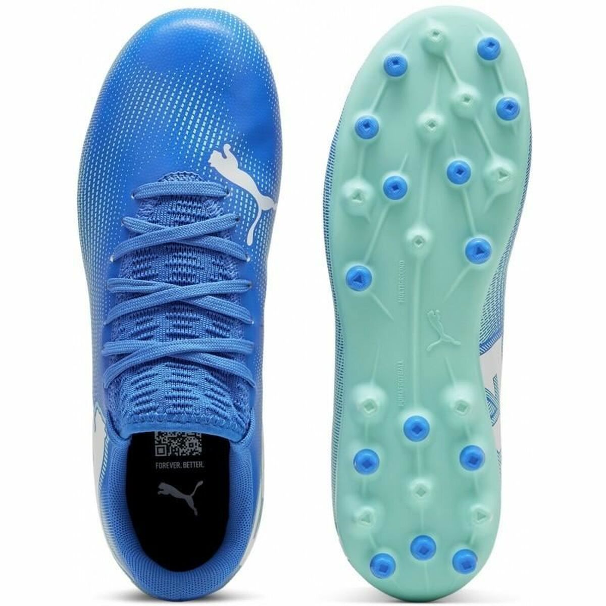 Παιδικές Μπότες Ποδοσφαίρου Puma Future 7 Play Mg Μπλε