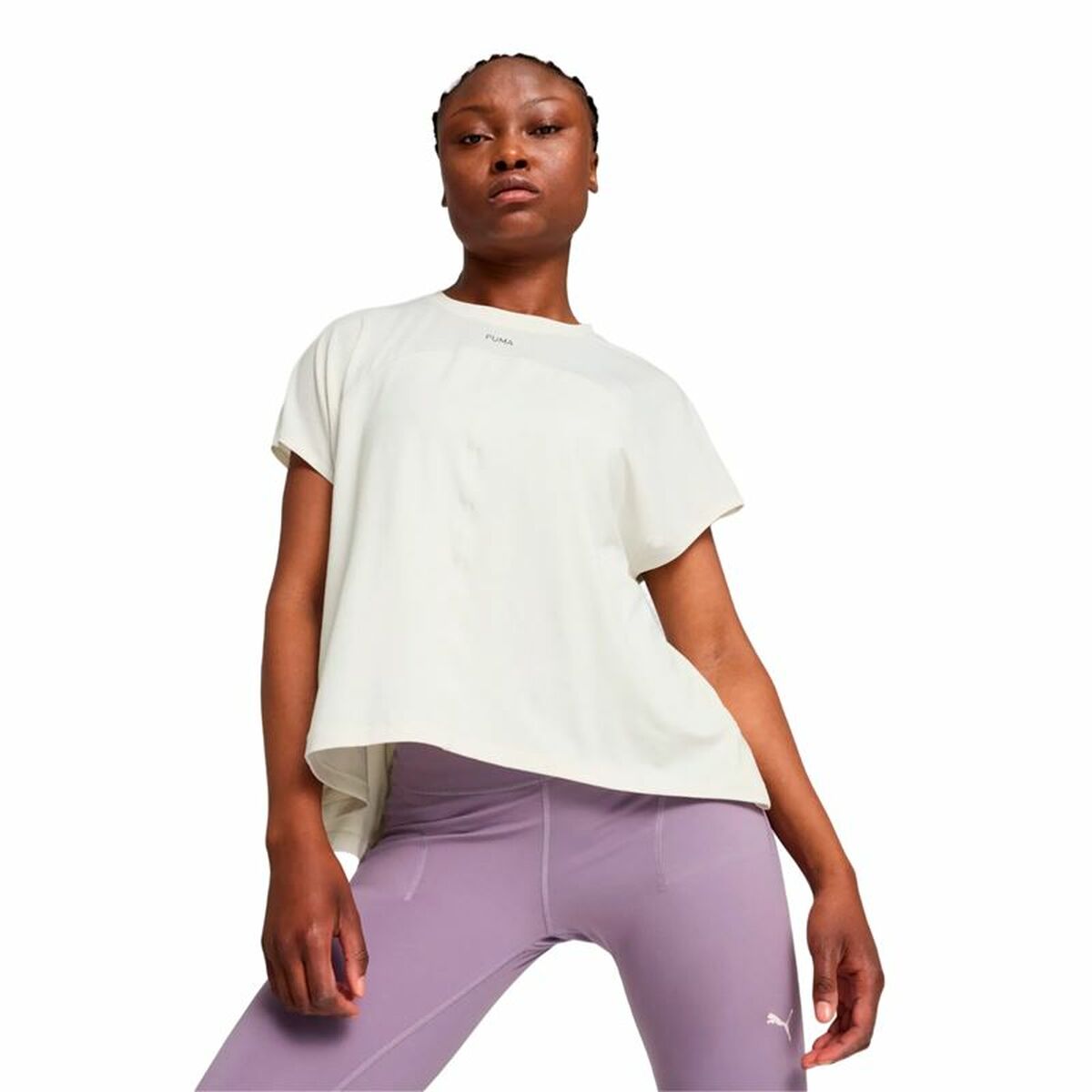 Γυναικεία Μπλούζα με Κοντό Μανίκι Puma Cloudspun Mix