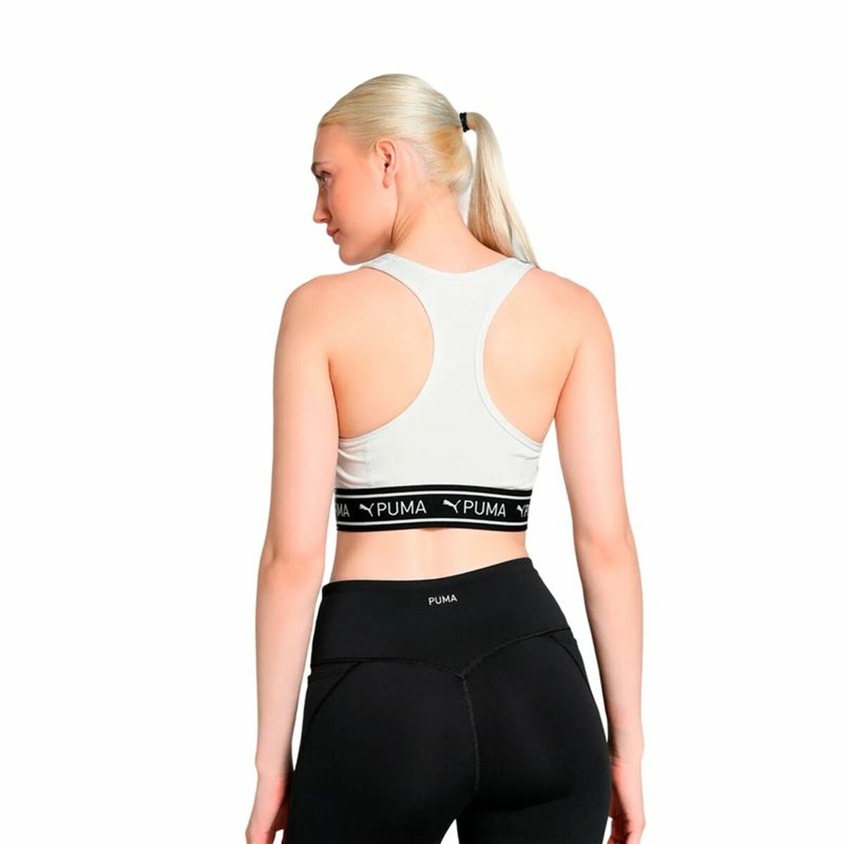 Αθλητικό σουτιέν Puma 4Keeps Elastic Bra Λευκό