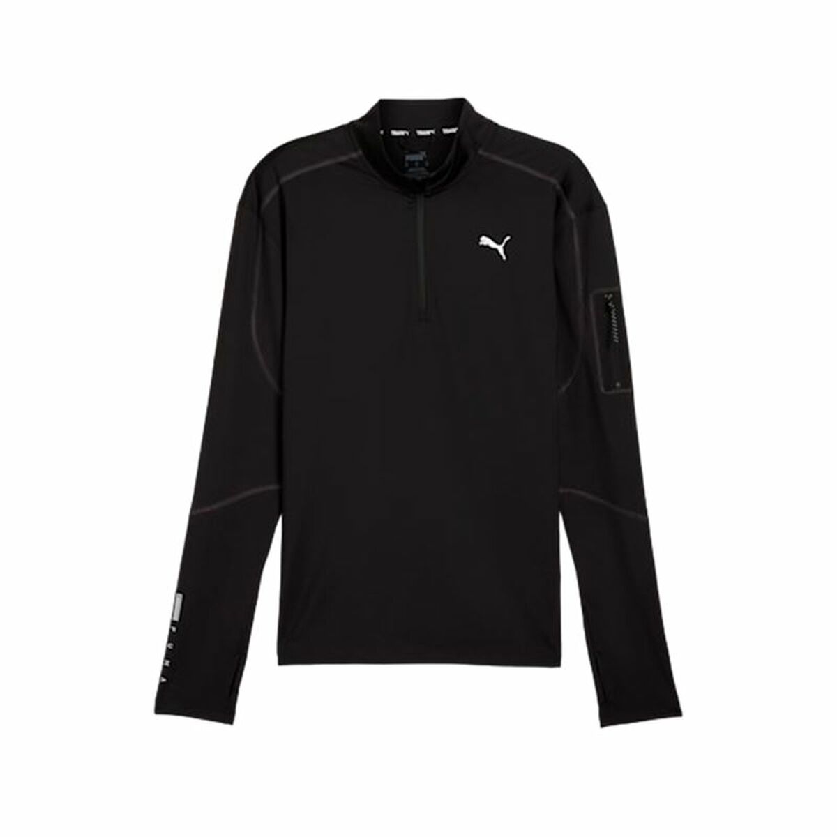Ανδρικό Φούτερ χωρίς Κουκούλα Puma Flex 1/4 Zip Μαύρο