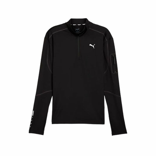 Ανδρικό Φούτερ χωρίς Κουκούλα Puma Flex 1/4 Zip Μαύρο