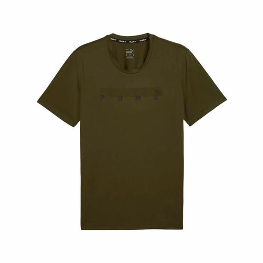 Κοντομάνικο Αθλητικό Mπλουζάκι Puma Energy Cloudspun Graphic Χρυσό