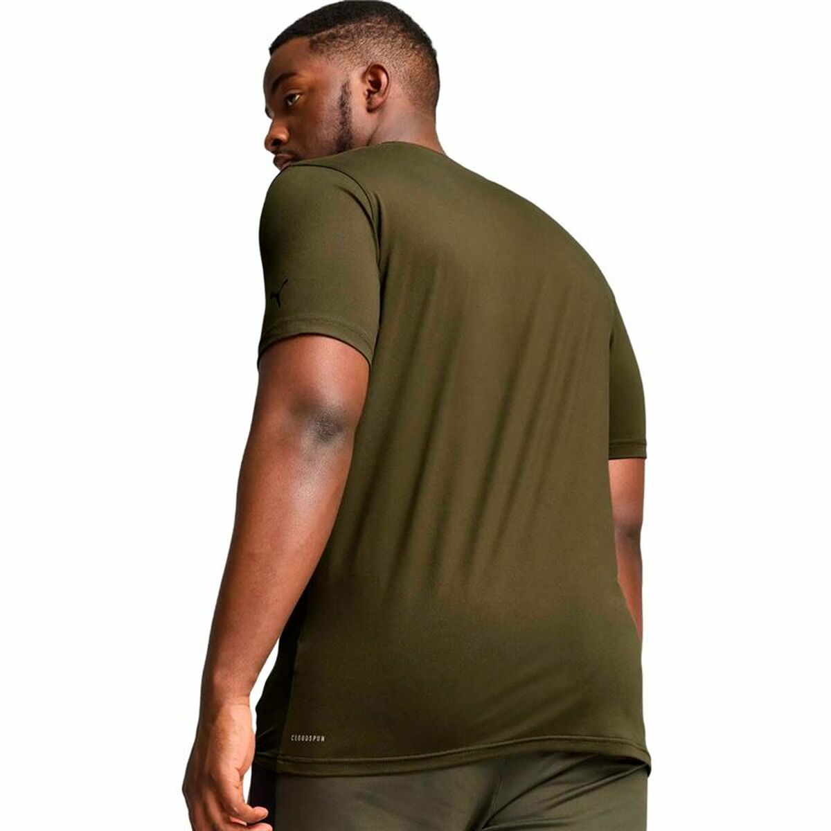 Κοντομάνικο Αθλητικό Mπλουζάκι Puma Energy Cloudspun Graphic Χρυσό