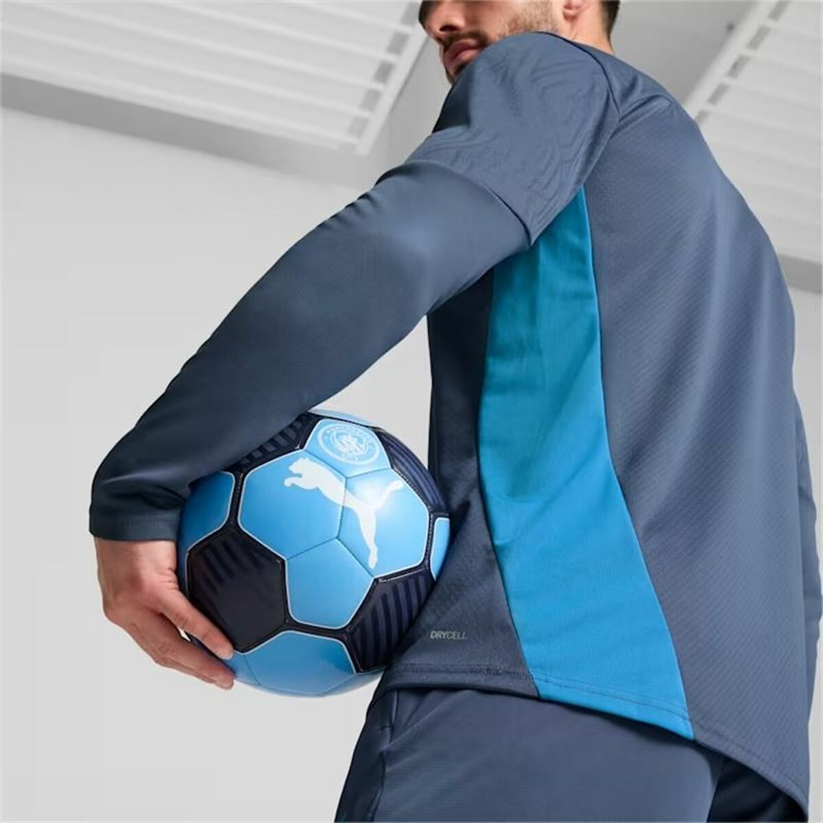 Μπλουζάκι Γυμναστικής για Ενήλικες Puma Manchester City 24/25 Training