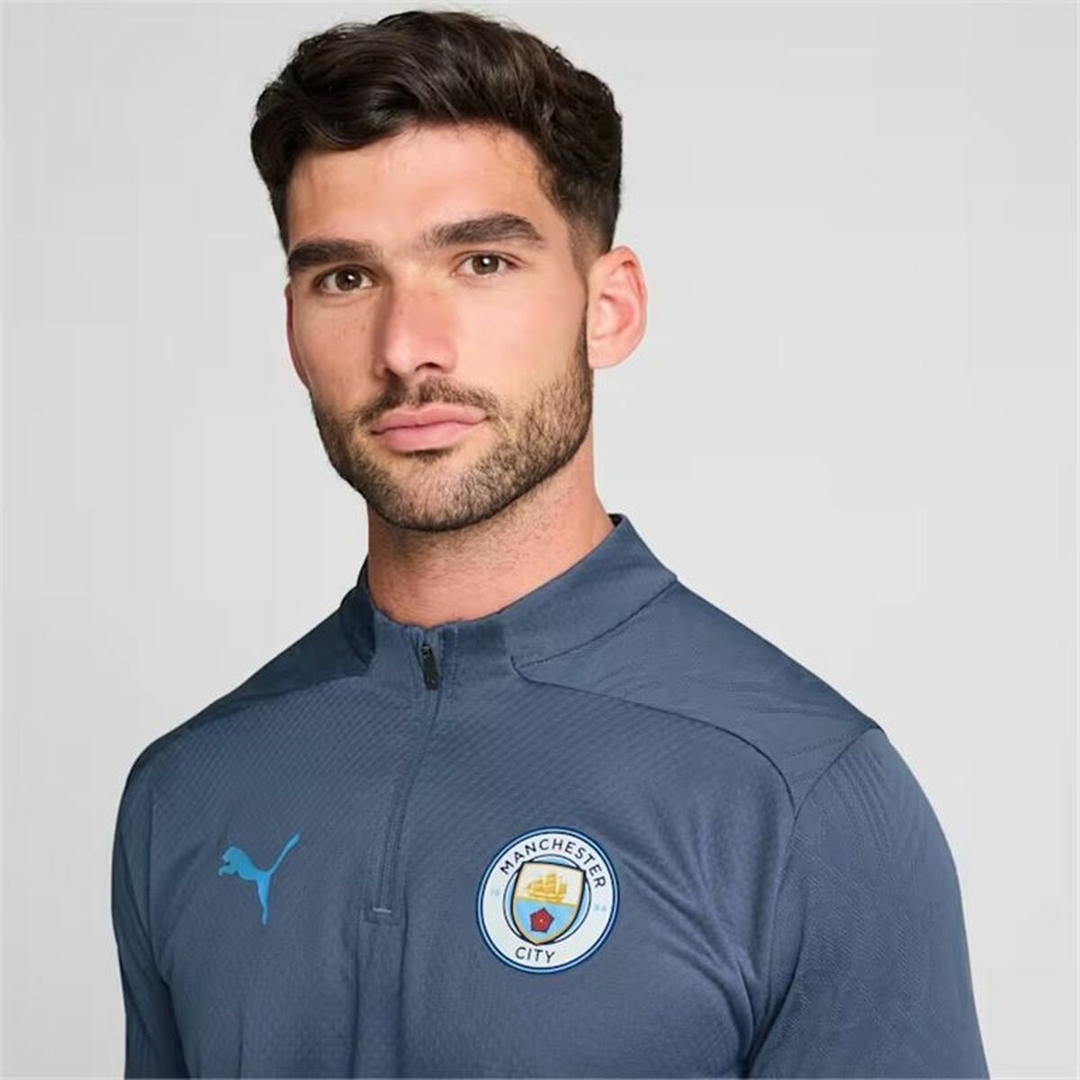Μπλουζάκι Γυμναστικής για Ενήλικες Puma Manchester City 24/25 Training
