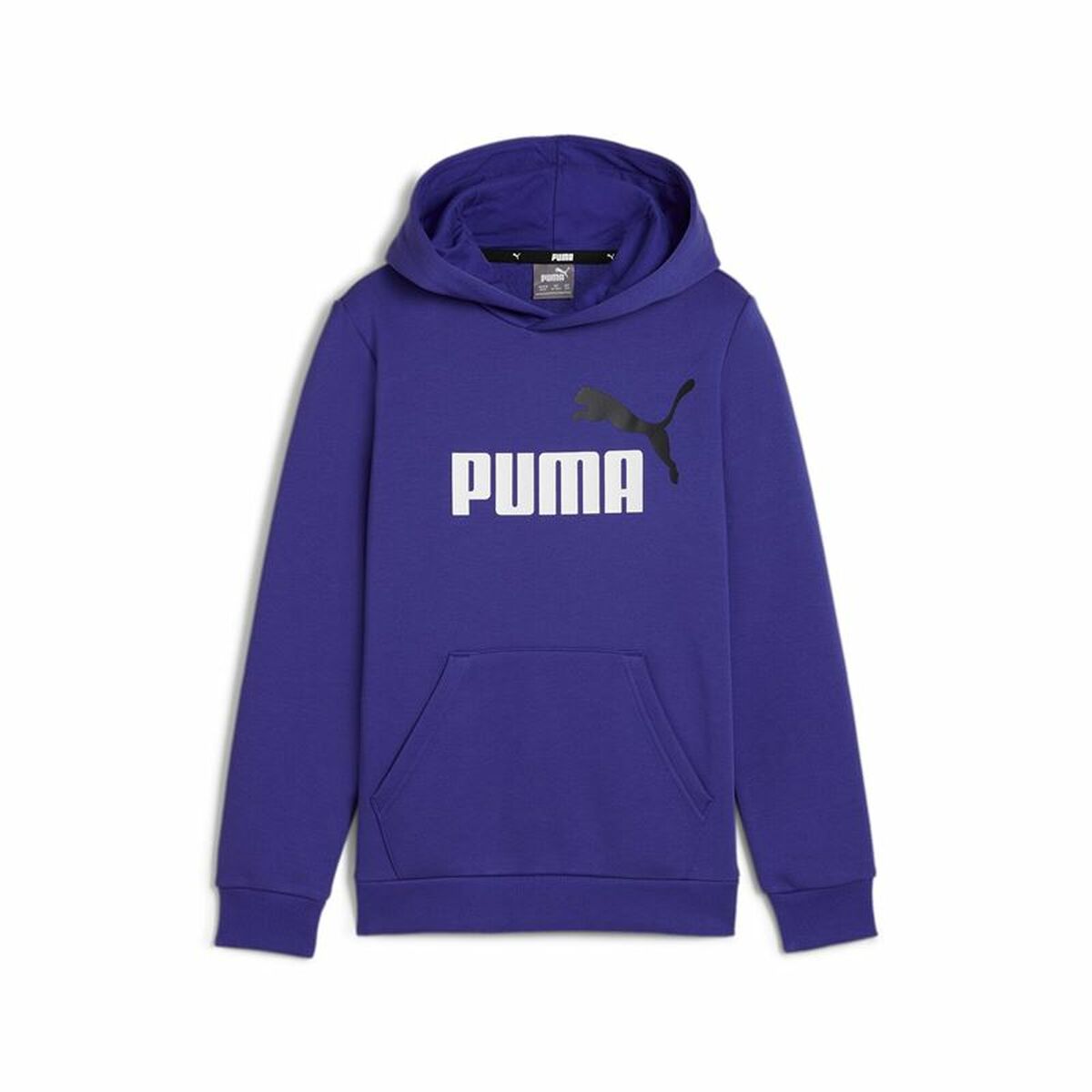Παιδικό Φούτερ με Κουκούλα Puma Essentials+ 2 Col Big Logo Μπλε