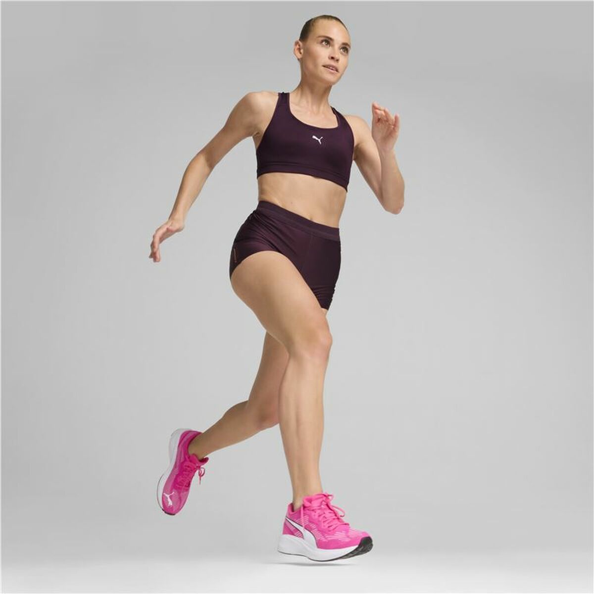 Αθλητικό σουτιέν Puma 4Keeps Run Bra Μαύρο