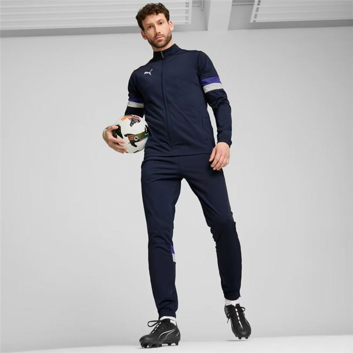 Σορτς για Ενήλικες Puma Individualrise Μπλε Ναυτικό Μπλε Άντρες