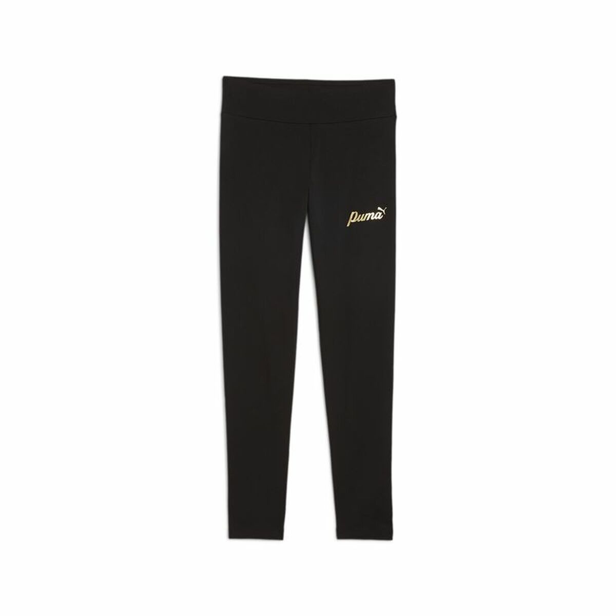 Αθλητικά Κολάν για Παιδιά Puma Essentials+ Script Metallic Μαύρο