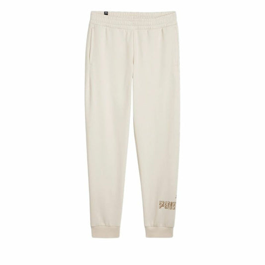 Αθλητικά Παντελόνια για Ενήλικες Puma Essentials Λευκό Γυναίκα