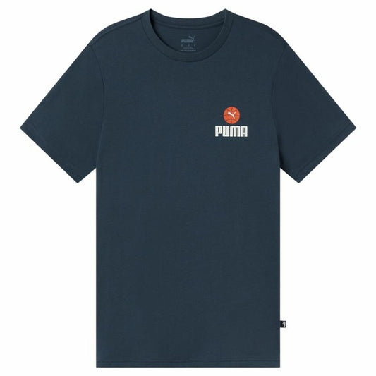 Ανδρική Μπλούζα με Κοντό Μανίκι Puma Bppo-000745 Σκούρο μπλε