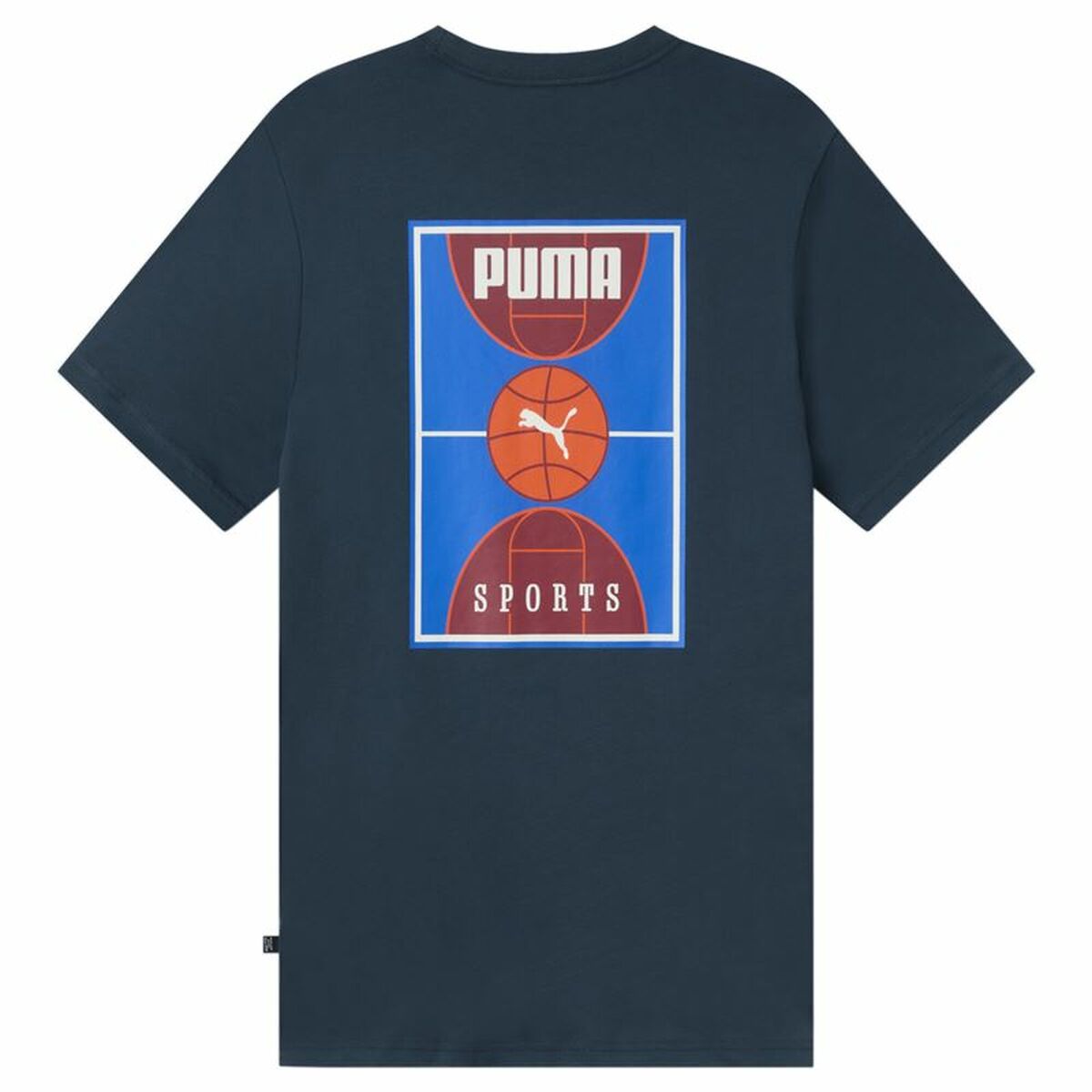 Ανδρική Μπλούζα με Κοντό Μανίκι Puma Bppo-000745 Σκούρο μπλε