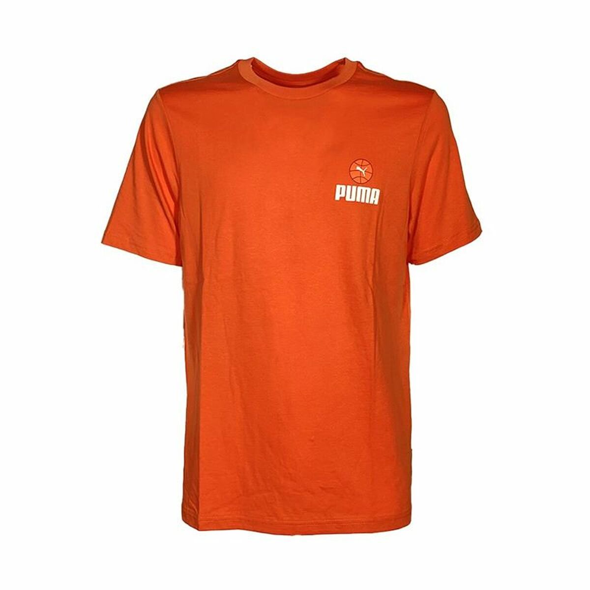Ανδρική Μπλούζα με Κοντό Μανίκι Puma Chilli Powder Πορτοκαλί
