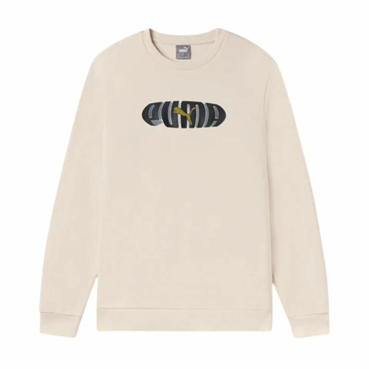 Ανδρικό Φούτερ χωρίς Κουκούλα Puma Essentials+ Graphic Crew Fl Hombre