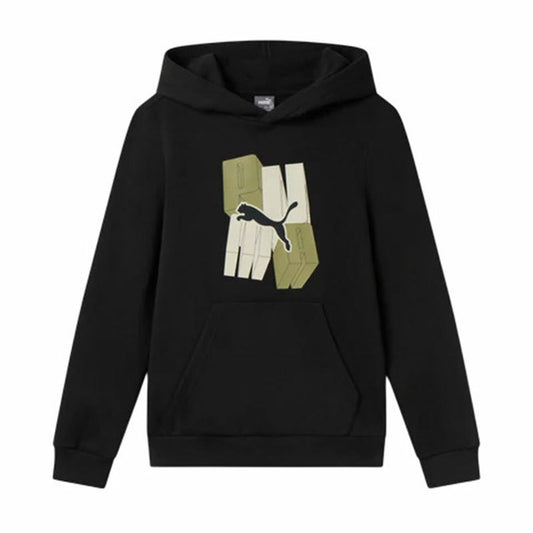 Παιδικό Φούτερ με Κουκούλα Puma Essentials+ Graphic Fl