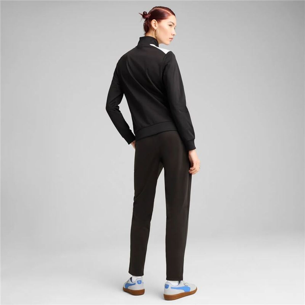 Γυναικεία Αθλητική Φόρμα Puma Poly Suit Op Μαύρο