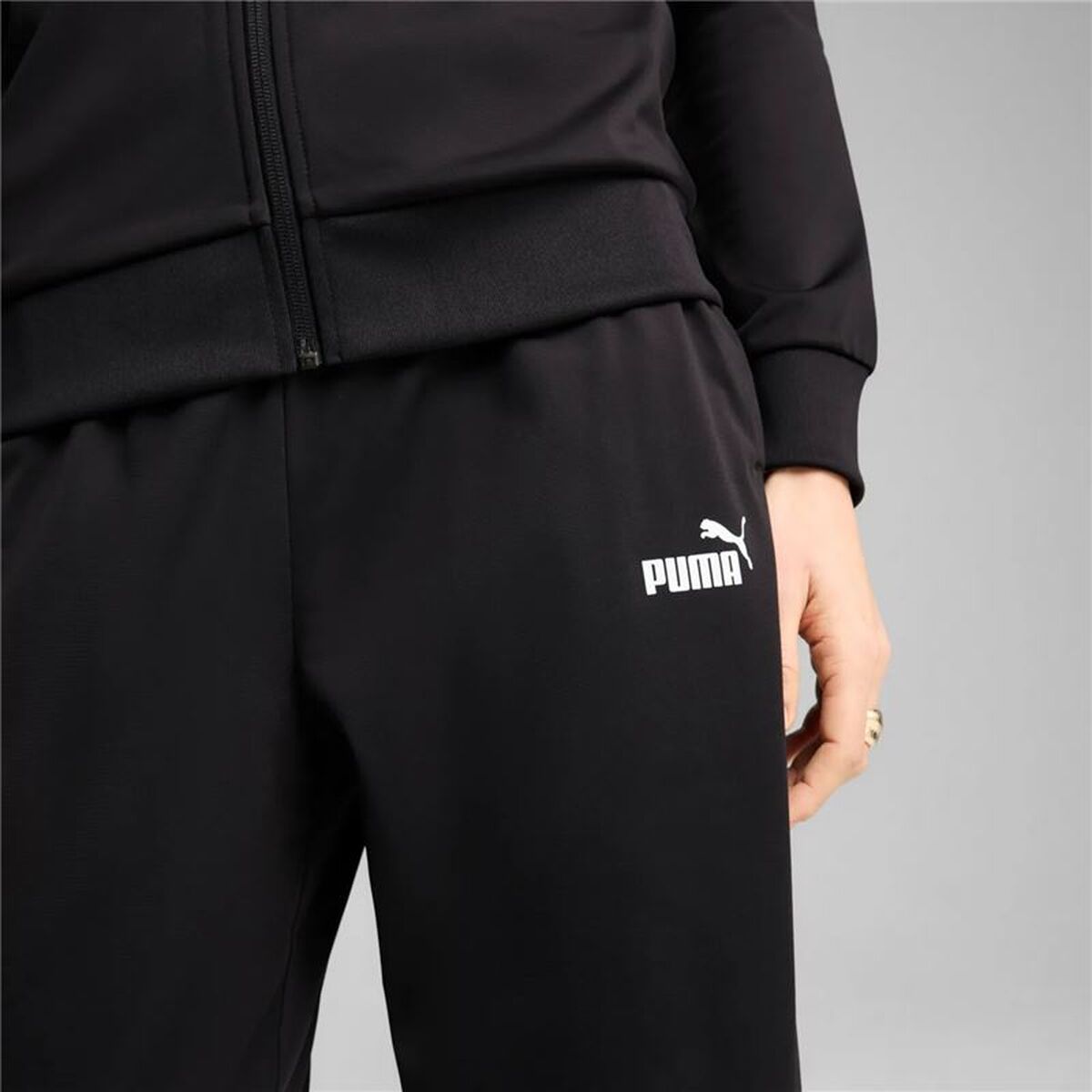 Γυναικεία Αθλητική Φόρμα Puma Poly Suit Op Μαύρο