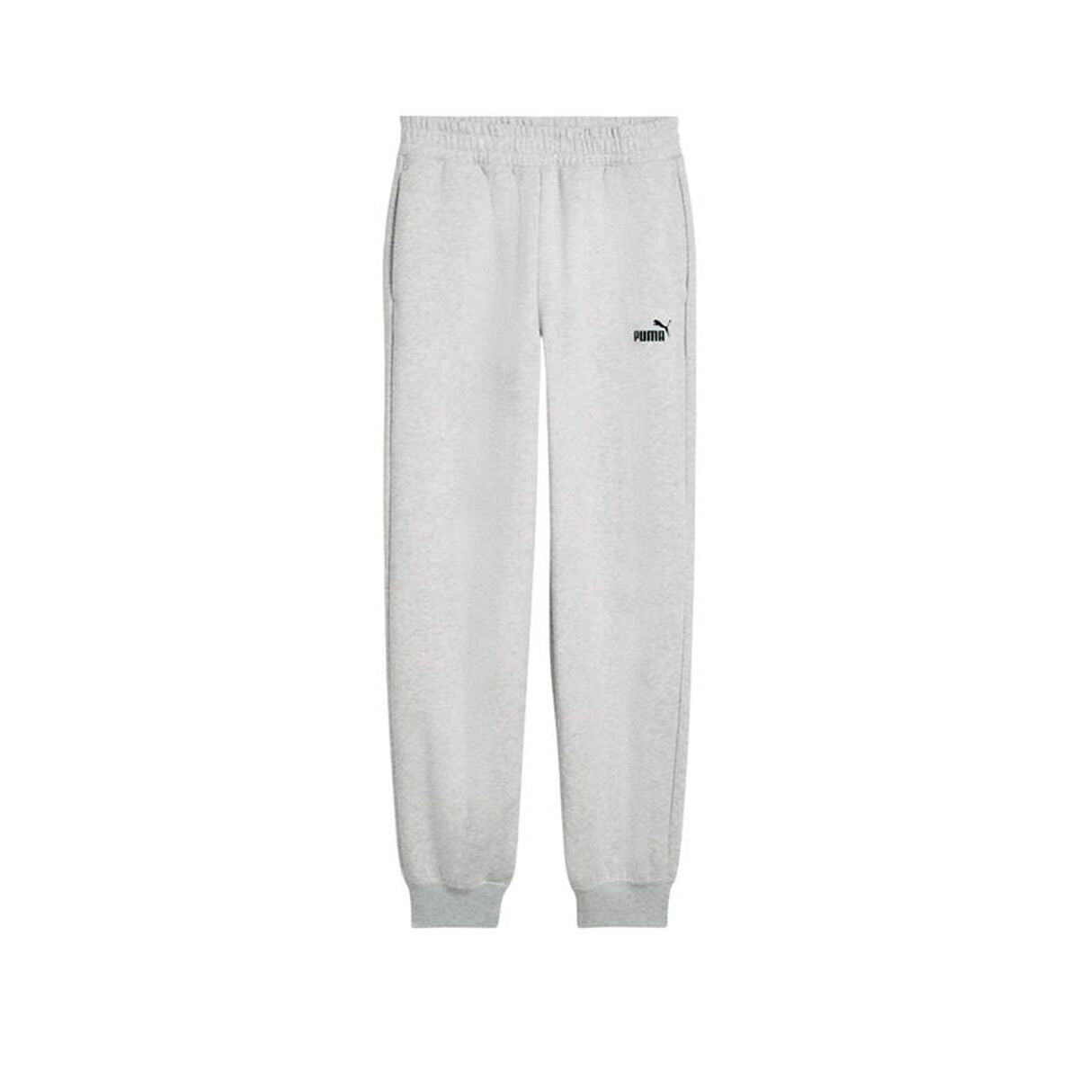 Μακρύ Αθλητικό Παντελόνι Puma Essentials Small No. 1 Logo Ανοιχτό Γκρι Γυναίκα