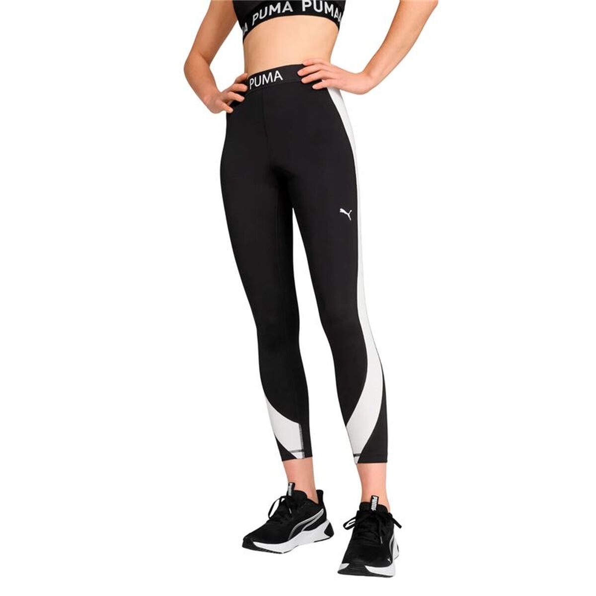 Αθλητικά Γυναικεία Κολάν Puma W Strong Tight Μαύρο