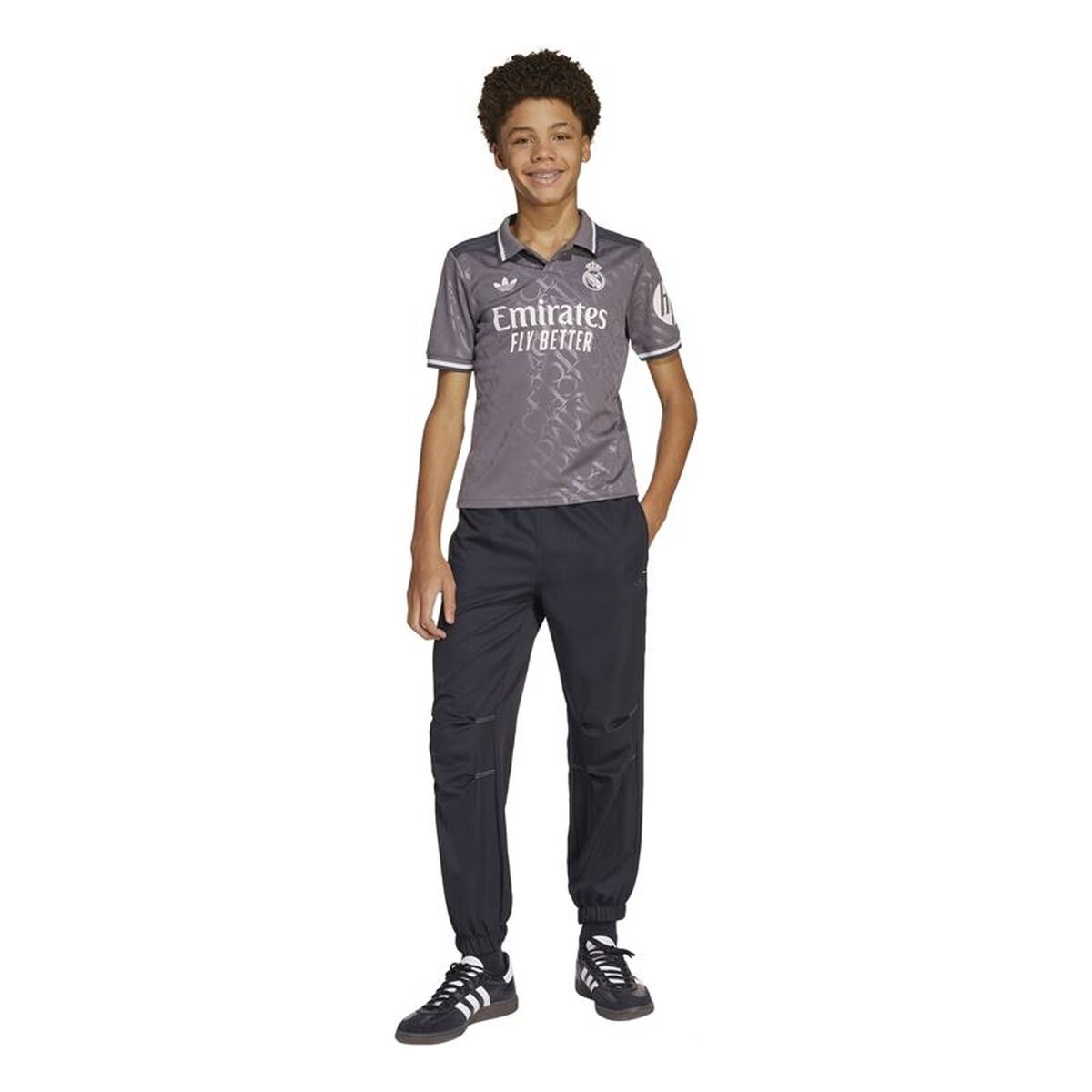 Κοντομάνικη Μπλούζα Ποδοσφαίρου για Παιδιά Adidas Real Madrid 24/25 Away