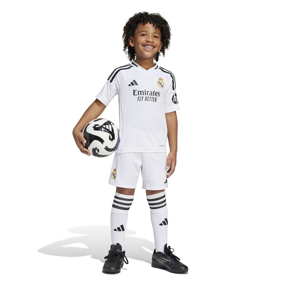 Σετ Εξαρτήσεων Ποδοσφαίρου για Παιδιά Adidas Real Madrid 24/25 Home Πολύχρωμο
