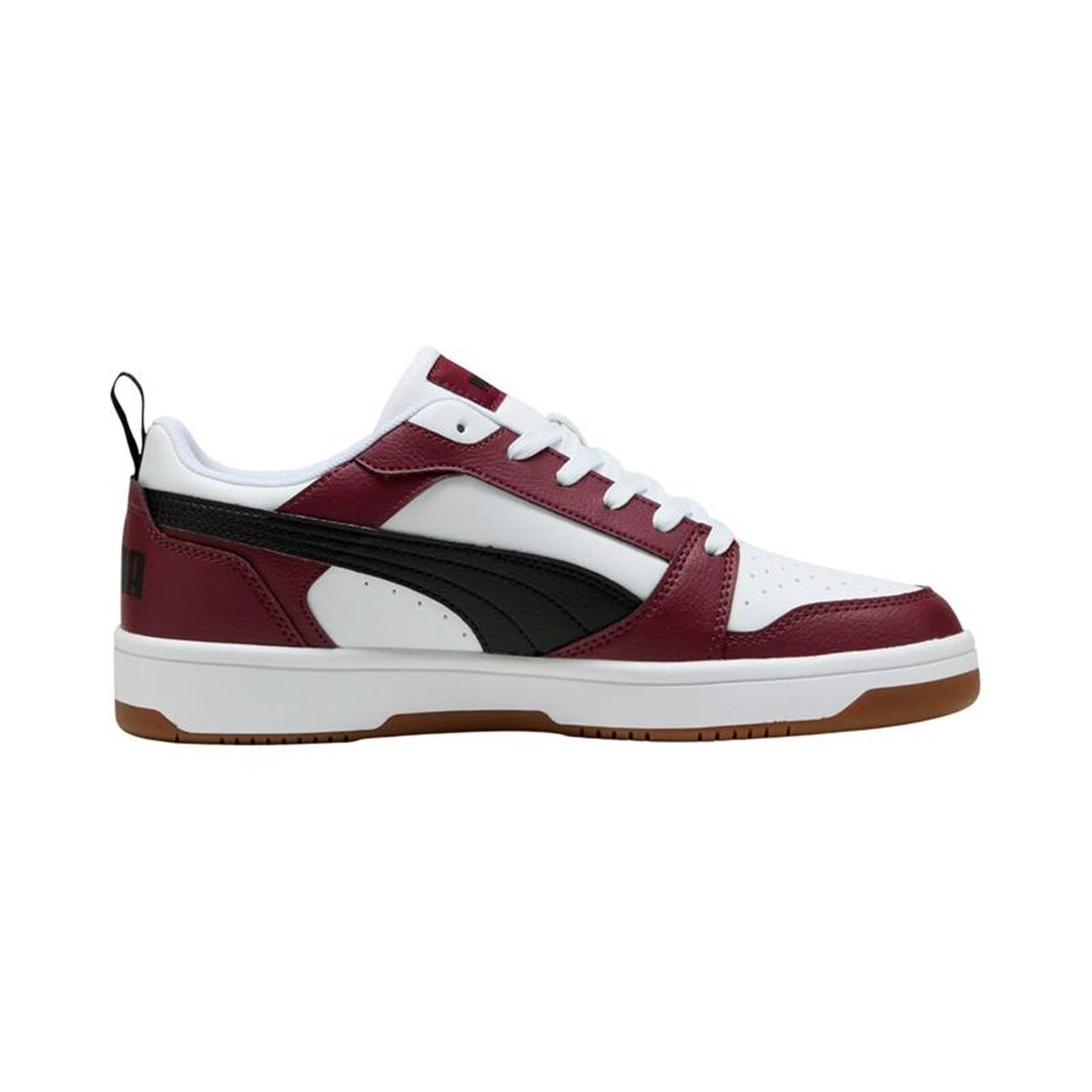 Ανδρικά Casual Παπούτσια Puma Rebound V6 Low Λευκό Βουργουνδίας