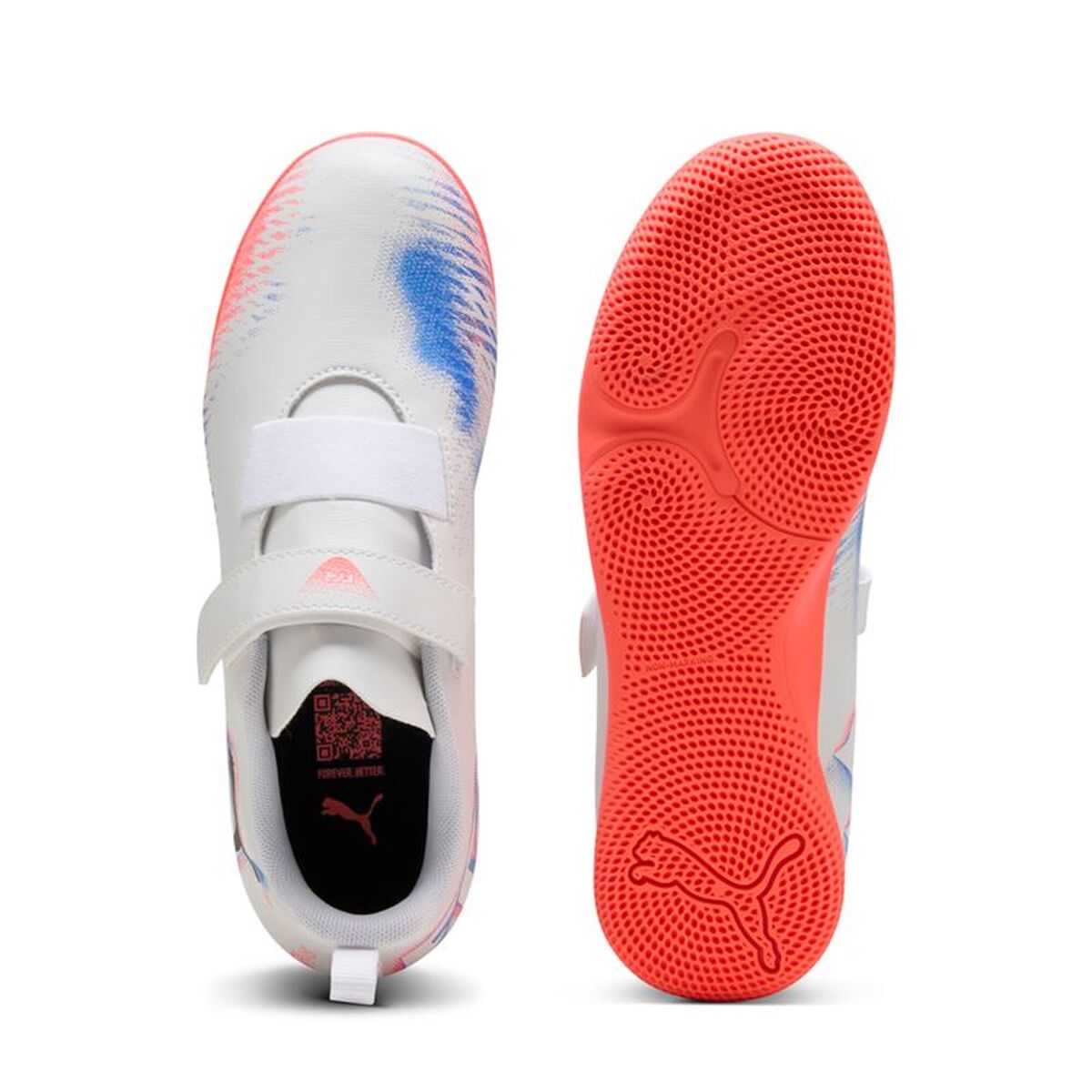 Παπούτσια Ποδοσφαίρου Σάλας για Παιδιά Puma Future 8 Play V It Λευκό