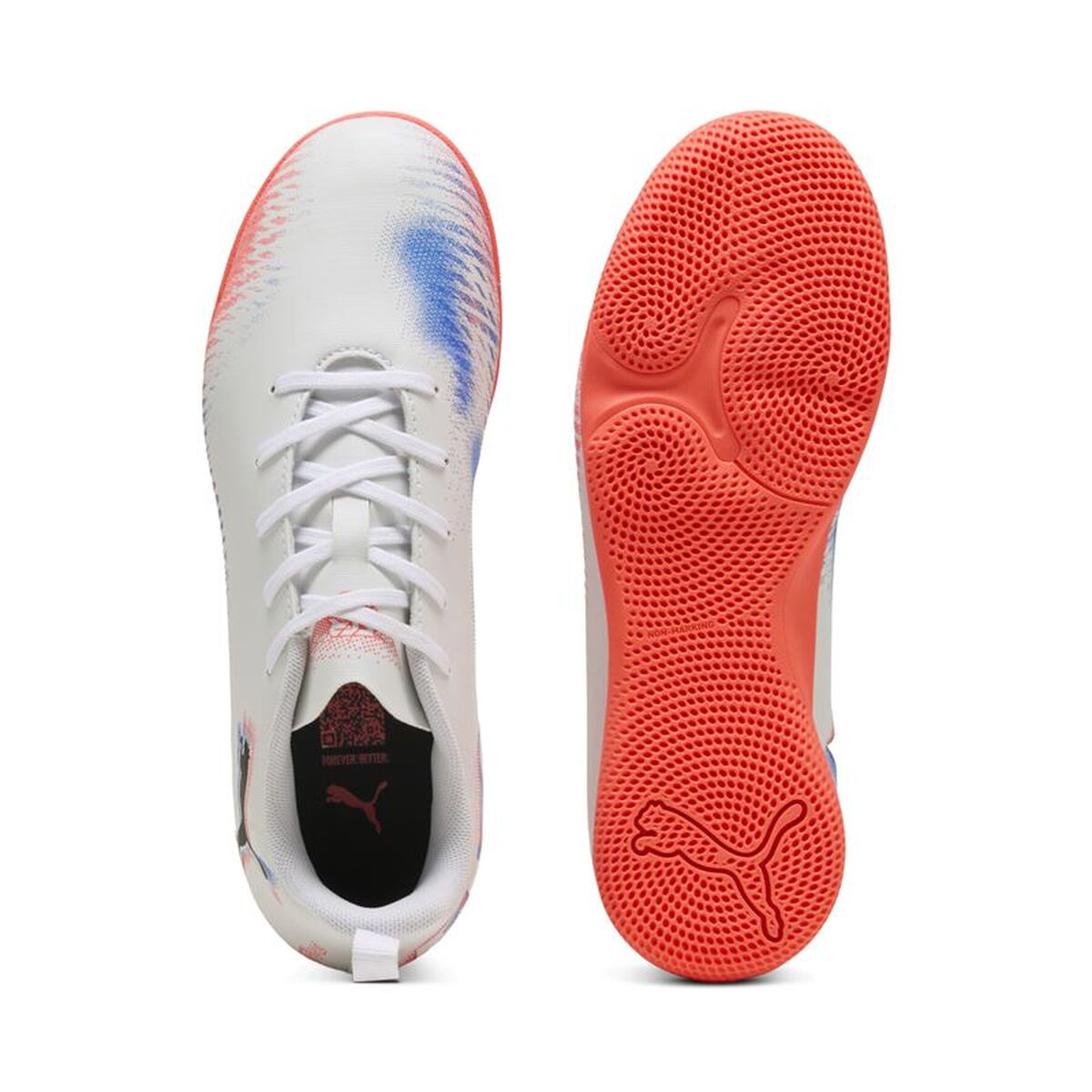 Παπούτσια Ποδοσφαίρου Σάλας για Παιδιά Puma Future 8 Play It Λευκό