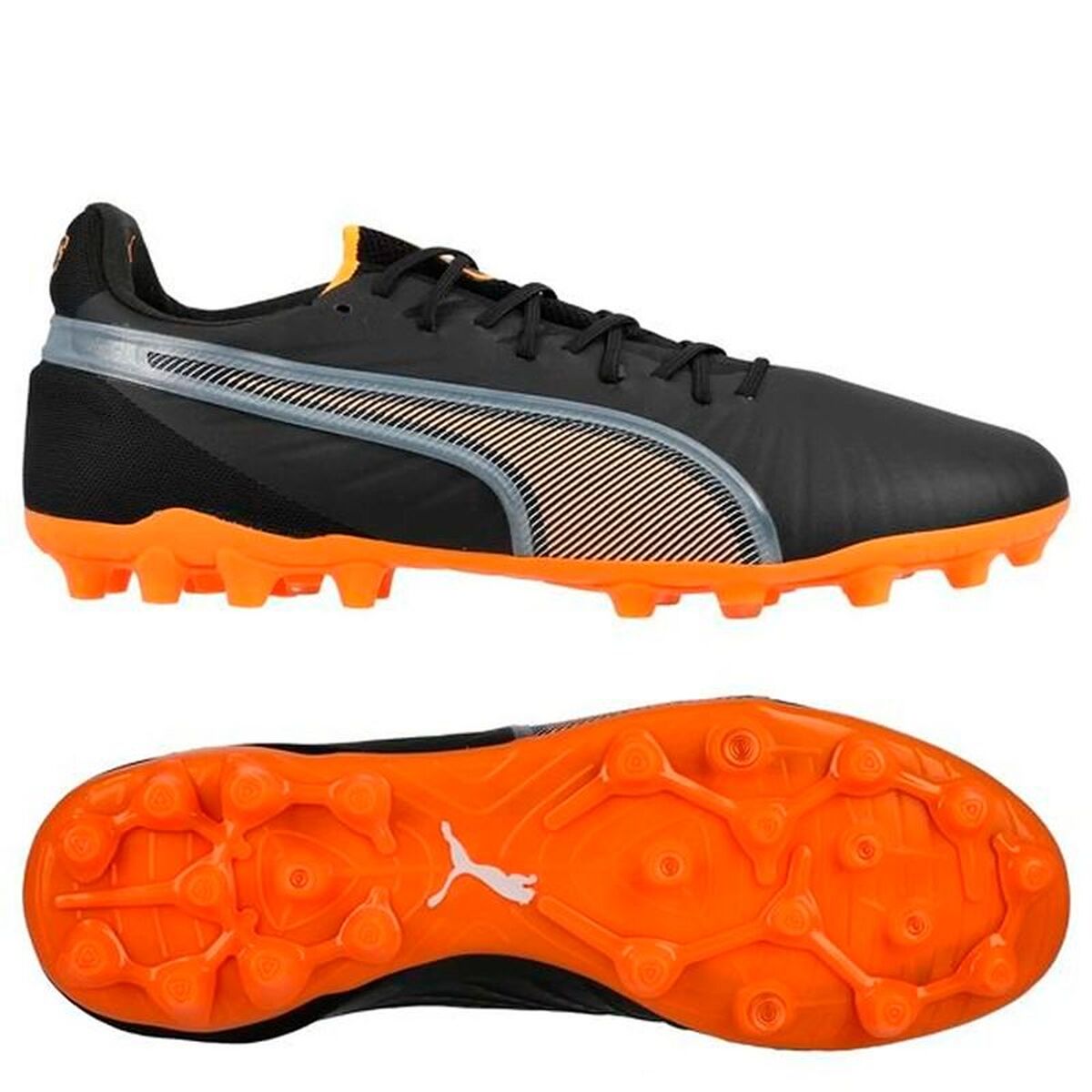 Μπάλες Ποδοσφαίρου για Ενήλικες Puma King Ultimate Mg Μαύρο