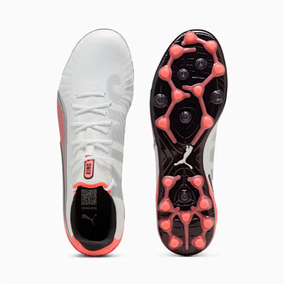 Μπάλες Ποδοσφαίρου για Ενήλικες Puma King Ultimate Mg Λευκό