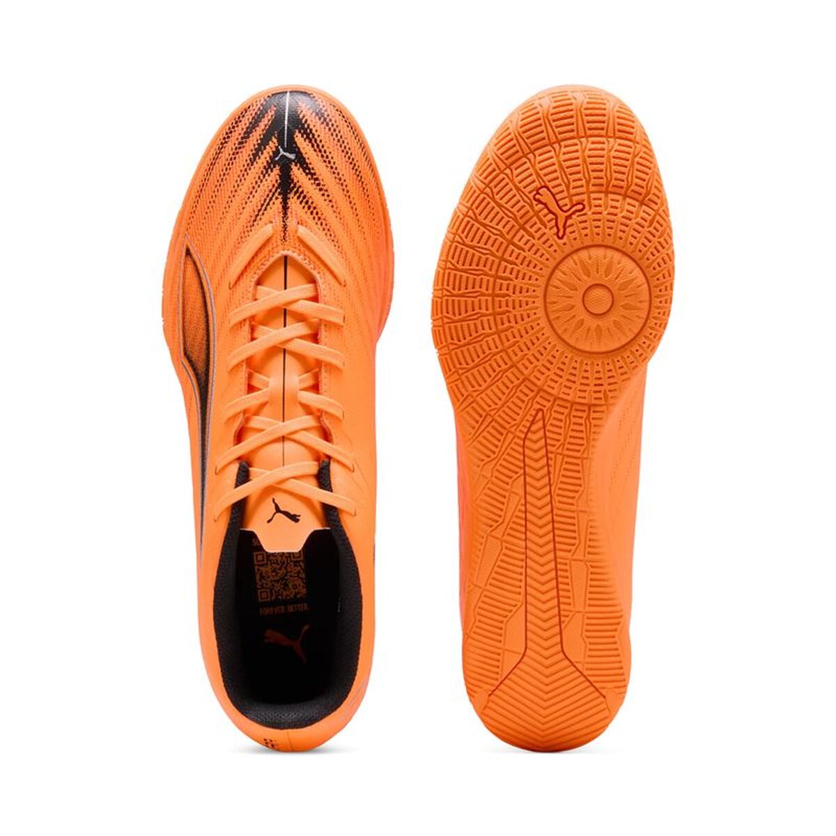Παπούτσια Ποδοσφαίρου Σάλας για Ενήλικες Puma Ultra 6 Play IHeat Fire Πορτοκαλί