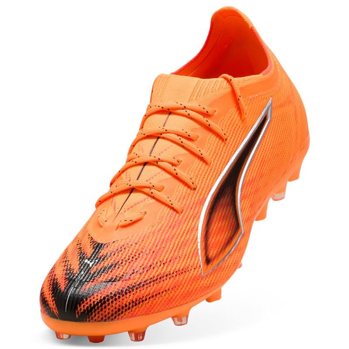 Μπάλες Ποδοσφαίρου για Ενήλικες Puma Ultra 6 Pro Mg Heat Fire Black Μαύρο