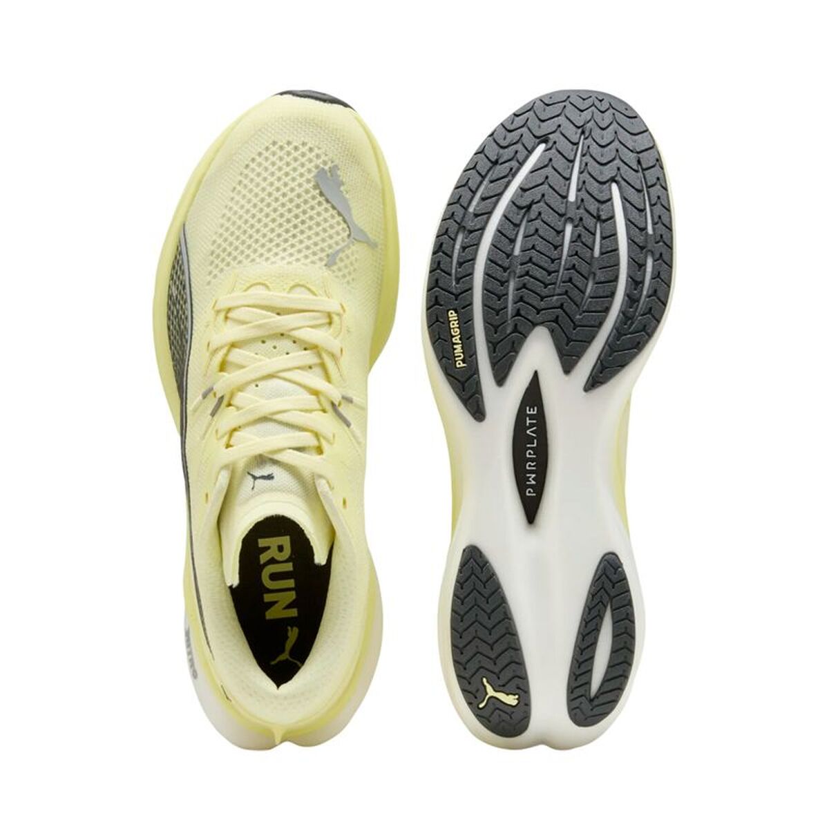 Παπούτσια για Τρέξιμο για Ενήλικες Puma Deviate Nitro 3 Κίτρινο
