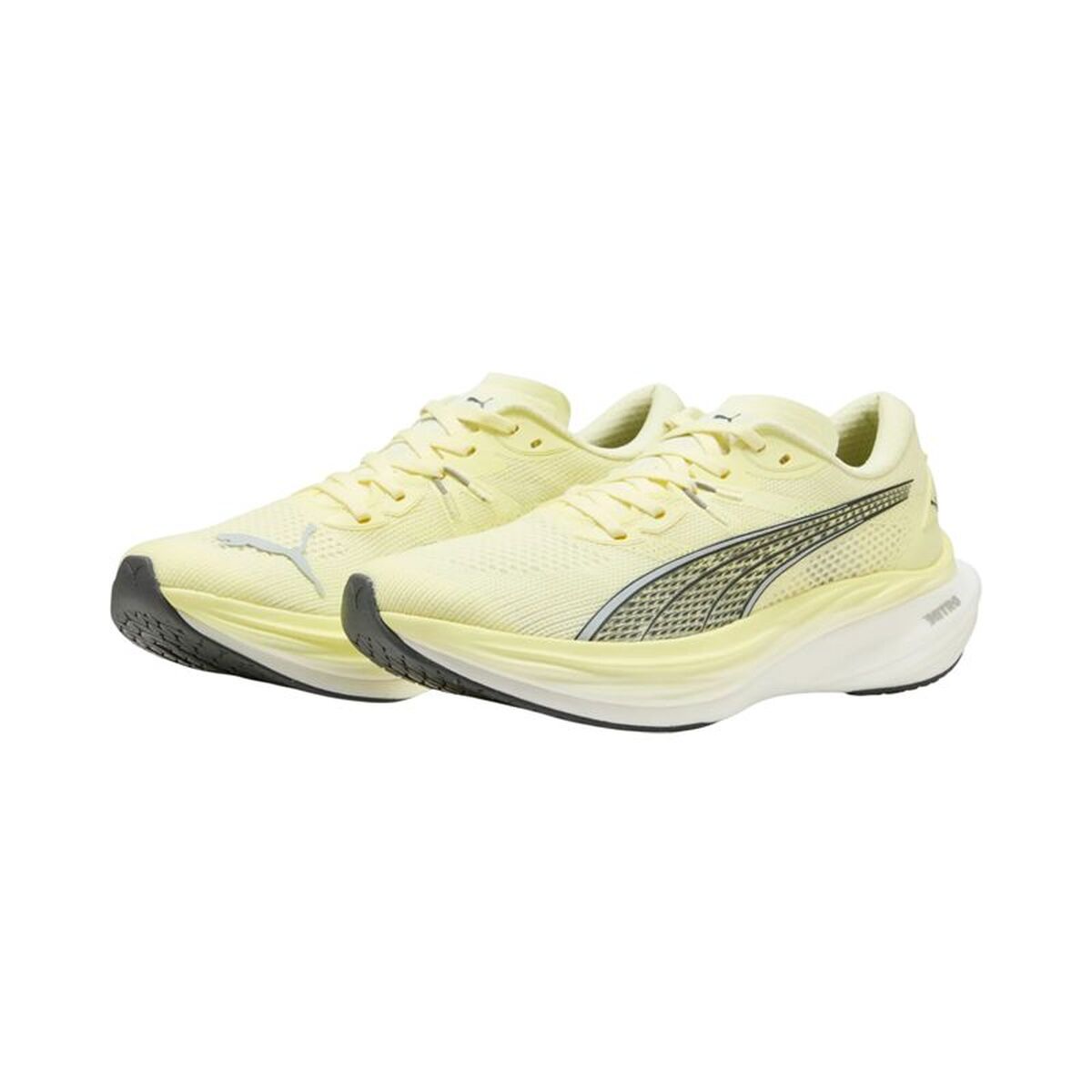 Παπούτσια για Τρέξιμο για Ενήλικες Puma Deviate Nitro 3 Κίτρινο