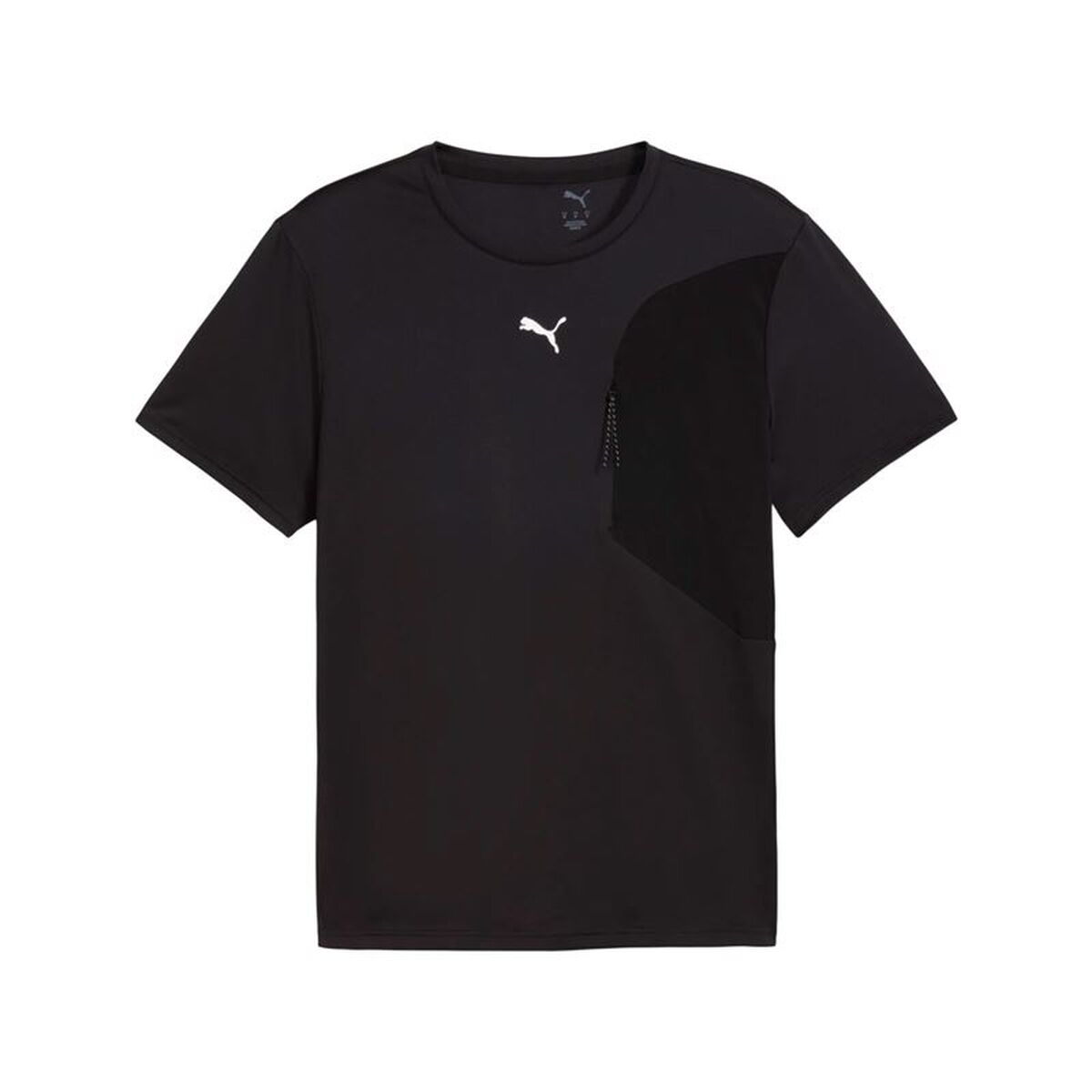 Ανδρική Μπλούζα με Κοντό Μανίκι Puma M Flex Pocket Μαύρο