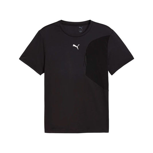 Ανδρική Μπλούζα με Κοντό Μανίκι Puma M Flex Pocket Μαύρο