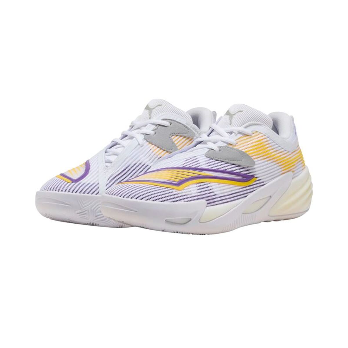 Παπούτσια Μπάσκετ για Ενήλικες Puma All-Pro Nitro™ 2 Λευκό Μωβ