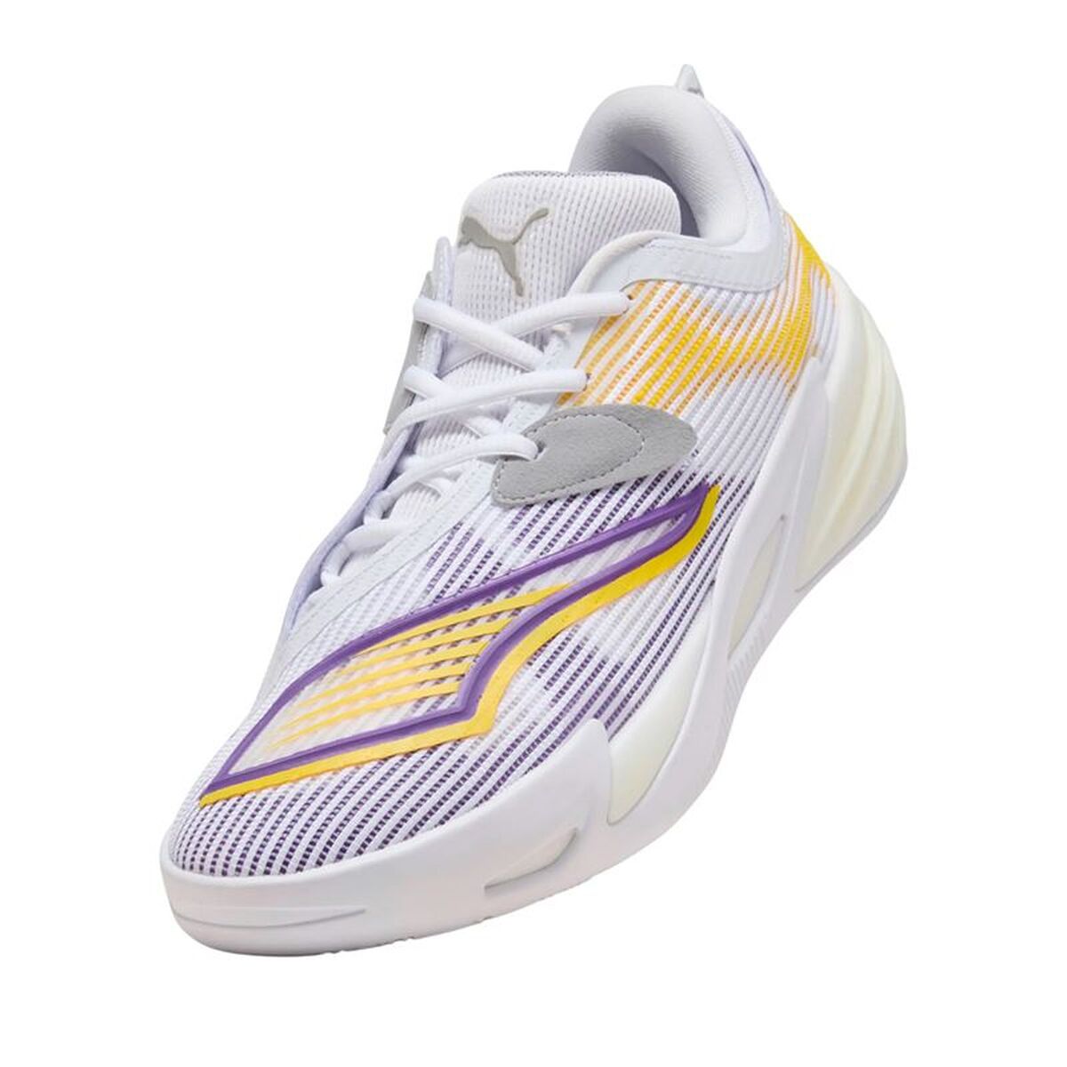 Παπούτσια Μπάσκετ για Ενήλικες Puma All-Pro Nitro™ 2 Λευκό Μωβ