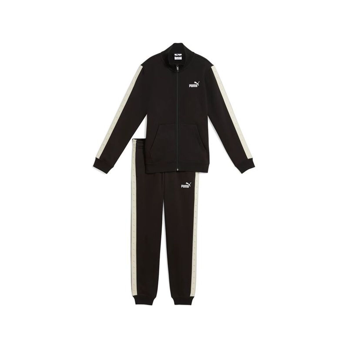 Παιδική Αθλητική Φόρμα Puma Essentials Tape FullZip Sw Μαύρο